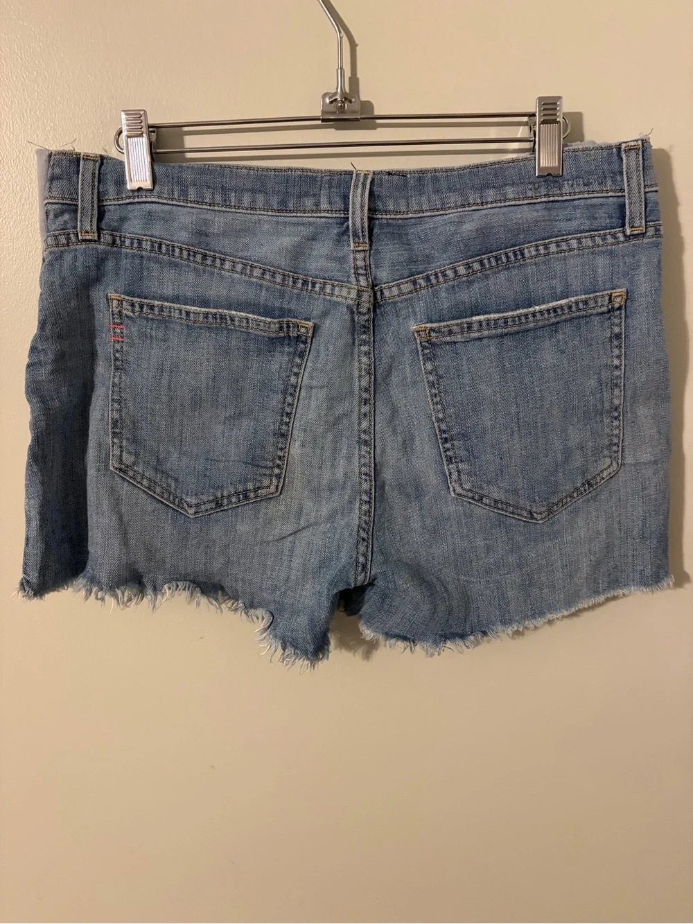Hatch maternity current/elliot Denim Cutoff Shorts - Light Blue 28